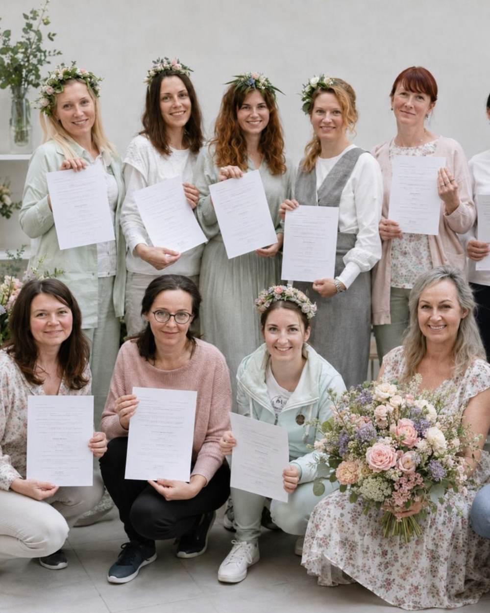 floristické kuzy Steinová - absolventi (7)